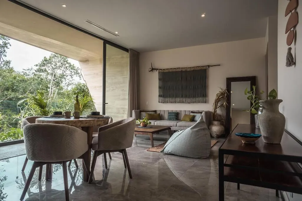 Suite De Lujo, Alberca, Gym, Jacuzzi En Areas Comunes Tulum 0*,  Mexico