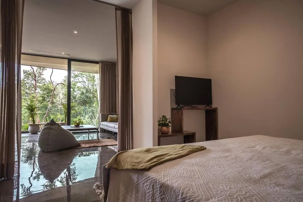 Suite De Lujo, Alberca, Gym, Jacuzzi En Areas Comunes Tulum 0*,